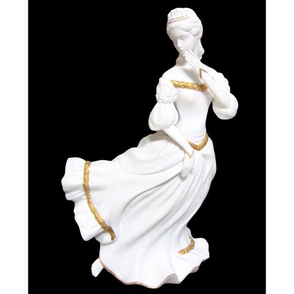NEW Bisque Porcelain LENOX PRINCESS CINDERELLA & GLASS SLIPPER FIGURINE 1993 - Picture 2 of 10
